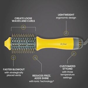 ✨ Drybar The Single Shot Round Blow-Dryer Brush (1.5”) ✨ $155 MSRP